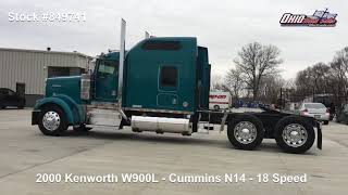 2000 Kenworth 849741  SOLD [upl. by Halliday]