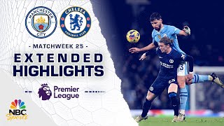 Manchester City v Chelsea  PREMIER LEAGUE HIGHLIGHTS  2172024  NBC Sports [upl. by Anglim]