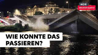 Der Brückeneinsturz in Dresden – Wie es fast zur Katastrophe kam  Doku [upl. by Aleihs]