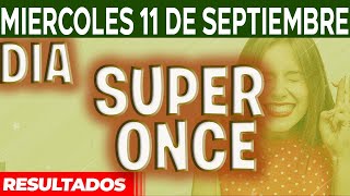 Resultado del SUPER ONCE Sorteo 1 Sorteo 2 y Sorteo 3 del Miércoles 11 de Septiembre del 2024 [upl. by Jerrold]