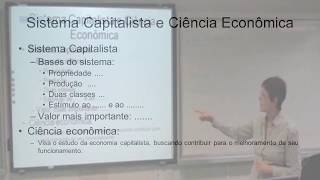 Introdução à Economia e à Macroeconomia Aula 1 parte 2 [upl. by Prinz]