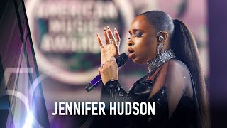 Jennifer Hudson Pays Tribute to Whitney Houston  AMAs 50th Anniversary Special [upl. by Trescott976]