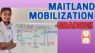 Maitland Mobilization Grades  mobilization technique  physiotherapy [upl. by Ranee]