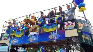 Disney Channel Fan Fest Street Party Cavalcade at Disneyland Resort [upl. by Main]