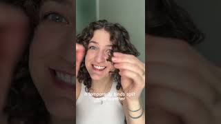 Temporarily fix split ends [upl. by Allison]