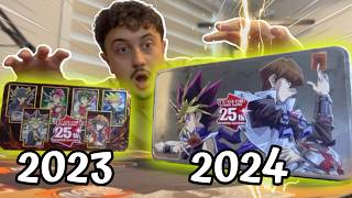 Opening 2023 vs 2024 Mega Tins [upl. by Gillmore]