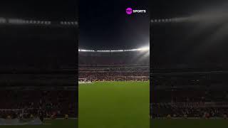 La voz del estadio anunció a GALLARDO y así se vivió la ovación de los hinchas de River [upl. by Grimaud]