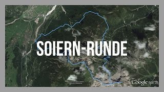 SoiernRunde Krün bei Mittenwald  Wanderung Bayerische Berge  Soiernspitze Feldernkreuz GPSTrack [upl. by Evita]