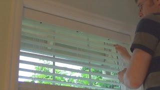 How to Install Window Blinds [upl. by Lazes]