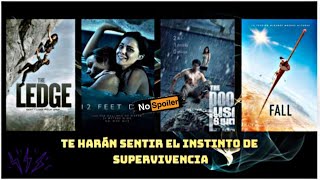 4 Películas de SUPERVIVENCIA EXTREMA♨️ [upl. by Lysander]