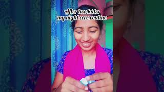 After two kids my night cere routine viralshort yb funny reels love [upl. by Agni]