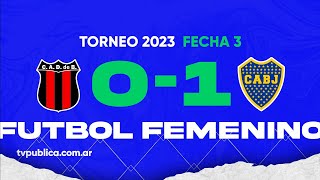 Defensores de Belgrano vs Boca Juniors Fecha 03 del Campeonato Femenino YPF Torneo 2023 [upl. by Fleeman]