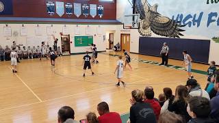 Phoenix 40 in Gainesville Middle School vs Reagan Middle School JV Basketball 2019 03 04 [upl. by Cutcheon459]