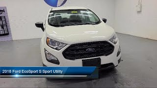 2018 Ford EcoSport S Sport Utility Richfield Cuyahoga Falls Akron Cleveland Canton [upl. by Sokram]