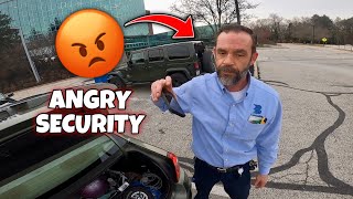 ANGRY SECURITY GUARD VS SCOOTER RIDER… [upl. by Loyce]