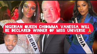 Nigerian Queen Chidimma Vanessa Will be Announced Winner of Miss Universe Hopefully [upl. by Mccourt]