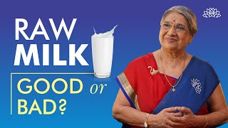 Is Raw Milk Good or Bad For You  Ayurveda Facts About Raw Milk amp Boiled Milk  Healthy Drink Tips [upl. by Berglund]