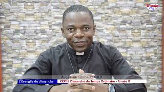 Evangile du dimanche 10 novembre 2024 32e dimanche du Temps ordinaire  Année liturgique B [upl. by Gainer]