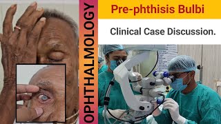 Pre Phthisis Bulbi  Case Study l Educational Video  Ophthalmology [upl. by Wake432]