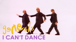 Genesis  I Cant Dance Official Music Video [upl. by Osithe293]