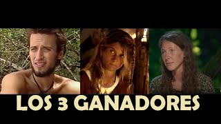 Los 3 ganadores de Survivor Argentina [upl. by Gambrell]