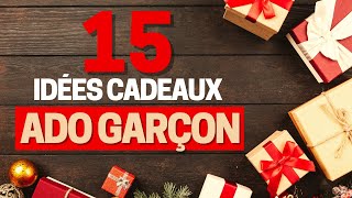 15 Idées Cadeaux pour Adolescent Garçon Noël 2024 [upl. by Frankie]