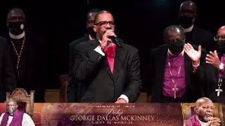 COGIC Presiding Bishop J Drew Sheard Eulogy At Bishop George Dallas McKinney Homegoing Celebration [upl. by Gilli]