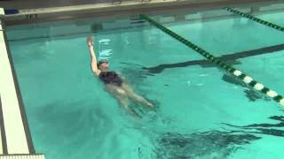 Potomac Marlins Backstroke Drill Progressions Video [upl. by Ashleigh984]