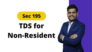 Sec 195 TDS on payment outside India [upl. by Lantha349]