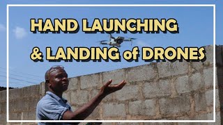 HAND LAUNCHING of DRONE 1st Drone mission NG Ep 1 [upl. by Eeimaj]