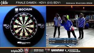 HDV 1 vs BDV 1 Highlights  German Masters Mannschaft Damen Final 2024 [upl. by Morena]