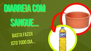 CACHORRO COM DIARREIA COM SANGUE  FEZES GELATINOSAS DE CÃO COR AMARELO ESVERDEADA ELIMINE GIARDIA [upl. by Lorola298]