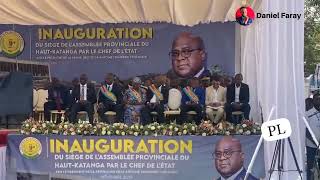 DÉBUT DE LINAUGURATION DE LASSEMBLÉE PROVINCIALLE DU HAUTKATANGA [upl. by Monia]