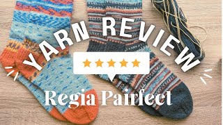 Regia Pairfect Sock Yarn Review  This stuff is so FUN [upl. by Rosaline40]