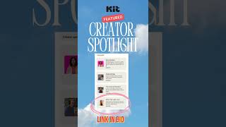 I Was Featured in CONVERTKIT KIT CREATOR SPOTLIGHT FEATURED CREATOR YOUTUBESHORTS VIRAL [upl. by Torbart]