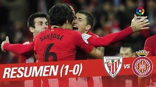 Resumen de Athletic Club vs Girona FC 10 [upl. by Anneehs]