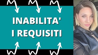 Pensione di Inabilità  I Requisiti [upl. by Nimesh945]