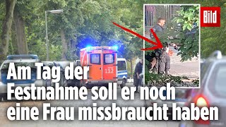 Nach Wochenlanger Fahndung Polizei fasst Serienvergewaltiger  Berlin [upl. by Aihsit]