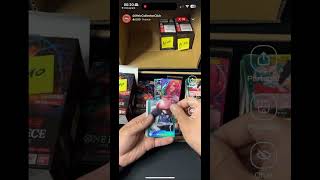 I PULLED GOD PACK OP06 onepiececardgame tcg godpack [upl. by Affrica]