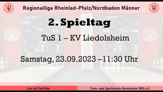 2 Spieltag  Regionalliga Männer [upl. by Einnoj]