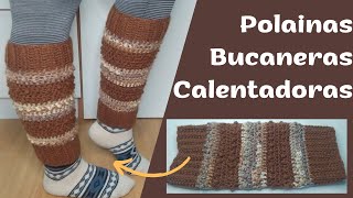 POLAINAS A CROCHET PASO A PASO [upl. by Sidran]