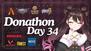 【DONATHON】lanjut tros  Day 34  iraleshow livestream vtuberindonesia [upl. by Aninad]