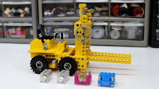 LIVE • Motorizing the Original LEGO Forklift [upl. by Cyril117]