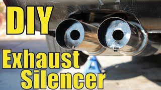 DIY Exhaust Silencer [upl. by Golter796]