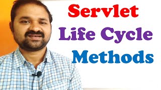 Servlet Life Cycle Methods  Web Technologies  Advanced Java [upl. by Rohn]