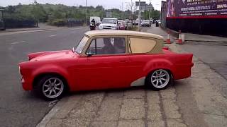 Ford Anglia at Ace Cafe London [upl. by Lotsyrk]