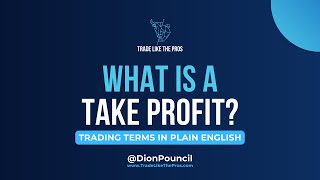 What is a Take Profit  Trading Terms In Plain English [upl. by Penelopa]