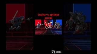 Lucina vs Optimus primal vs battle wiki quicky [upl. by Malas801]