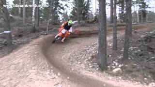 Enduro Vintercupen 2015 Tidaholms MK wwwtibromkenduronu [upl. by Navert]