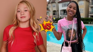 Everleigh Rose The LaBrant Fam Vs Amyah Bennett Lifestyle Comparison [upl. by Trebmal]